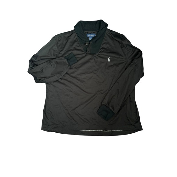 Polo Golf Ralph Lauren Other - Polo Golf Ralph Lauren Pullover Windbreaker Jacket Black Outdoor Mens Size XL